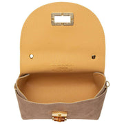 Elie Beaumont Mocka Mini Bambou Väska - Mink Beige