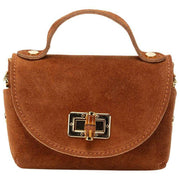Elie Beaumont Mocka Mini Bambou Väska - Tan