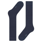 Esprit Basic Pure Knee High Socks - Marine Navy