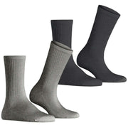 Esprit Basic Tennis 2 Pack Socks - Grey Mix