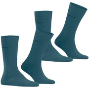 Esprit Basic Uni 2 Pack Socks - Peacock Blue