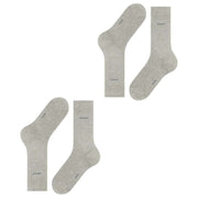 Esprit Basic Uni 2 Pack Socks - Storm Grey