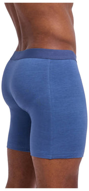 Falke Daily Comfort 2-Pack Long Leg Boxer - Blå/Orange