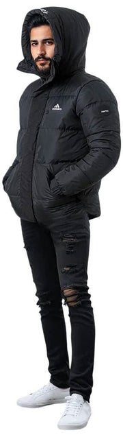 Helvetica Mountain Pioneers Barnes Hooded Parka Jacka - Svart