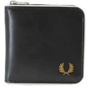 fred-perry-classic-zip-around-wallet---blackecru-cream-34308985