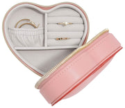 Stackers Heart Travel Smyckeskrin - Rosa