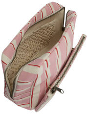 Hindbag Alix Extra Large Necessär - Rosa/Röda Stripes