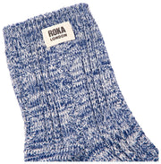 Roka Wallace Crew Socks - Coastal Blue
