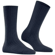 Falke Cosy Wool Boot Socks - Space Blue