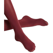 Falke Cotton Touch Tights - Burgundy