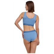 Falke Daily Comfort 2-Pack Bustier Bralette - Blå/Beige