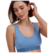 Falke Daily Comfort 2-Pack Bustier Bralette - Blå/Beige