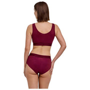Falke Daily Comfort 2-Pack Bustier Bralette - Röd