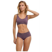 Falke Daily Comfort 2-Pack Bustier Bralette - Rose Pink/Lila