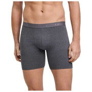 Falke Daily Comfort 2-Pack Long Leg Boxer - Mörkgrå Ljung