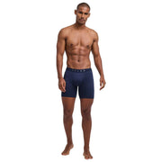 Falke Daily Comfort 2-Pack Long Leg Boxer - Marin/blå