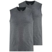 Falke Daily Comfort Muscle 2 Pack Shirt - Dark Grey Heather