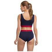 Falke Daily Comfort Print 2-Pack Bustier Bralette - Svart/Röd