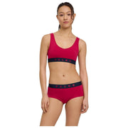 Falke Daily Comfort Print 2-Pack Bustier Bralette - Röd/Svart