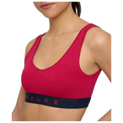 Falke Daily Comfort Print 2-Pack Bustier Bralette - Röd/Svart