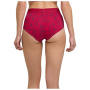 Falke Daily Comfort Print 2-Pack Hipster Brief - Svart/Röd