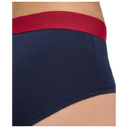 Falke Daily Comfort Print 2-Pack Hipster Brief - Svart/Röd