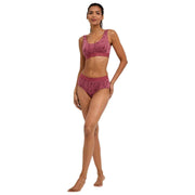 Falke Daily Comfort Print 2-Pack Hipster Brief - Röd