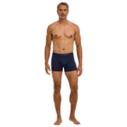 Falke Daily Comfort-tryckt 2-pack boxershorts - Marinblå