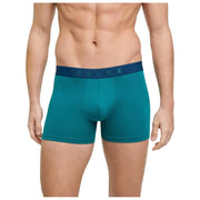 Falke Daily Comfort tryckt 2-pack boxershorts - blågrön
