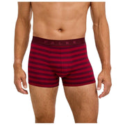 Falke Daily Comfort Striped Boxershorts - Burgundy