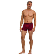 Falke Daily Comfort Striped Boxershorts - Burgundy