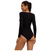 Falke Daily Drape Brief Bodysuit - Svart