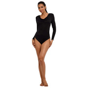 Falke Daily Drape Brief Bodysuit - Svart