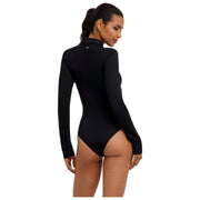 Falke Daily Polo Brief Bodysuit - Svart