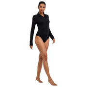 Falke Daily Polo Brief Bodysuit - Svart