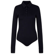Falke Daily Polo Brief Bodysuit - Svart