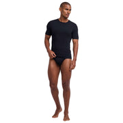 Falke Daily Seamless T-shirt med rund hals - Svart