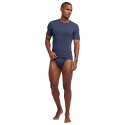 Falke Daily Seamless T-shirt med rund hals - kolgrå
