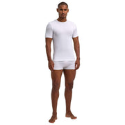 Falke Daily Seamless T-shirt med rund hals - Vit