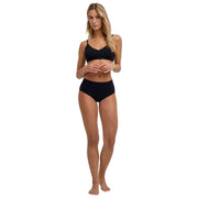 Falke Daily Seamless Mid Waist Brief - Svart
