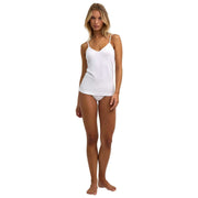 Falke Daily Seamless Spaghetti Top - Vit