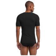 Falke Daily Seamless V-ringad T-shirt - Svart