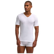 Falke Daily Seamless V-ringad T-shirt - Vit