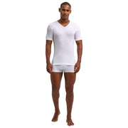Falke Daily Seamless V-ringad T-shirt - Vit