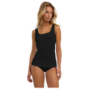 Falke Daily Seamless Vest Topp - Svart