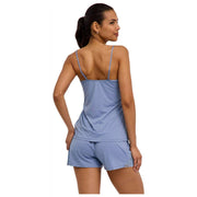 Falke Delicate Touch Chemise Topp - Blue Steel