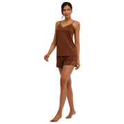 Falke Delicate Touch Chemise Topp - Deer Brown