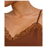 Falke Delicate Touch Chemise Topp - Deer Brown