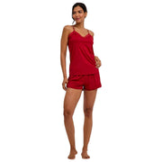 Falke Delicate Touch Chemise Topp - Ventimiglia Röd