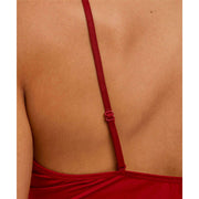 Falke Delicate Touch Chemise Topp - Ventimiglia Röd